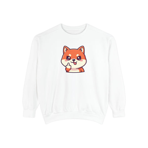 GLITCH + GLOSS — Cheeky Shiba Inu Sweatshirt