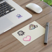 GLITCH + GLOSS — PATCHWORK Sticker Sheet Set