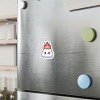 GLITCH + GLOSS — Cloud on Fire — Vinyl Decal