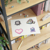 GLITCH + GLOSS — PATCHWORK Sticker Sheet Set