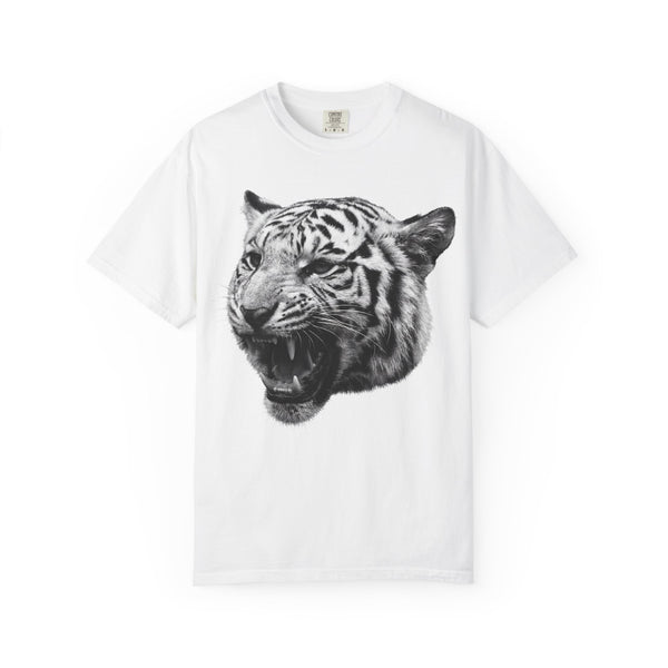 Aipex— Roaring Baby White Tiger Graphic T-Shirt