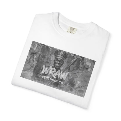 WRΛW Clothing Co. Graphic T-Shirt — Vintage Black & White Logo Tee