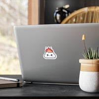 GLITCH + GLOSS — Cloud on Fire — Vinyl Decal