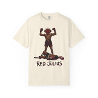 Red Julius Culture Collective Graphic T-Shirt — Victory Illustration