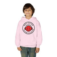 Red Julius Culture Collective Graphic Youth Hoodie — Smiley Logo