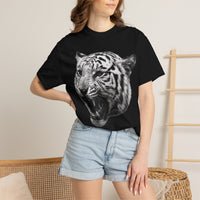 Aipex— Roaring Baby White Tiger Graphic T-Shirt