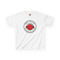 Red Julius Culture Collective Graphic Kid’s T-Shirt — Smiley Logo