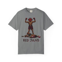 Red Julius Culture Collective Graphic T-Shirt — Victory Illustration