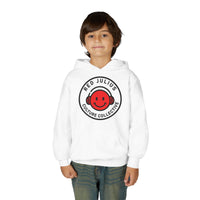 Red Julius Culture Collective Graphic Youth Hoodie — Smiley Logo