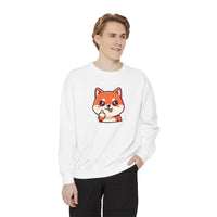 GLITCH + GLOSS — Cheeky Shiba Inu Sweatshirt