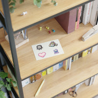 GLITCH + GLOSS — PATCHWORK Sticker Sheet Set
