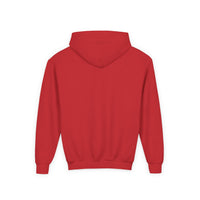 Red Julius Culture Collective Graphic Youth Hoodie — Smiley Logo