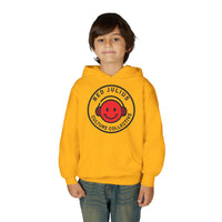 Red Julius Culture Collective Graphic Youth Hoodie — Smiley Logo