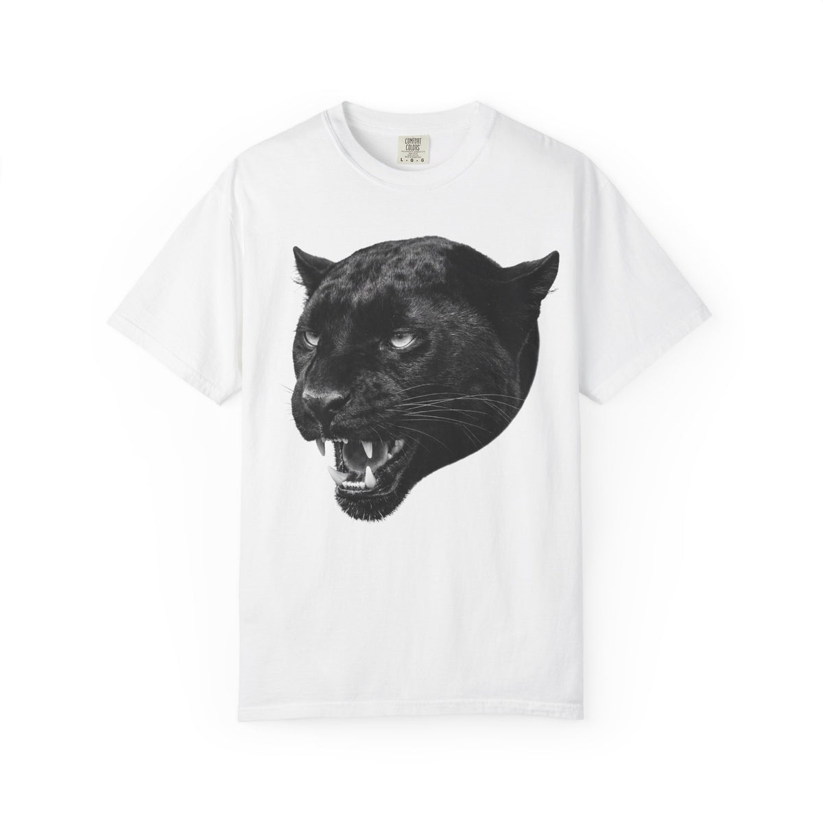 Aipex— Panther Head T-Shirt — Vintage Black Panther Graphic Tee