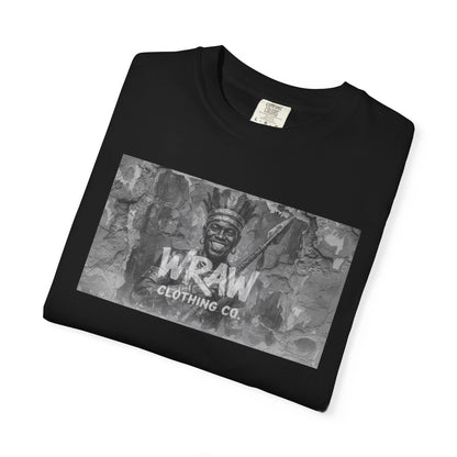 WRΛW Clothing Co. Graphic T-Shirt — Vintage Black & White Logo Tee