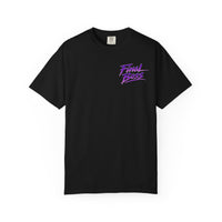 Final Boss — Retro Neon Prince Tribute Graphic T-Shirt