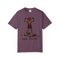 Red Julius Culture Collective Graphic T-Shirt — Victory Illustration