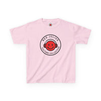 Red Julius Culture Collective Graphic Kid’s T-Shirt — Smiley Logo