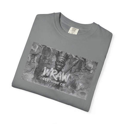 WRΛW Clothing Co. Graphic T-Shirt — Vintage Black & White Logo Tee