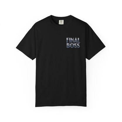 T-Shirt — "Final Boss" Moonwalker Graphic Tee